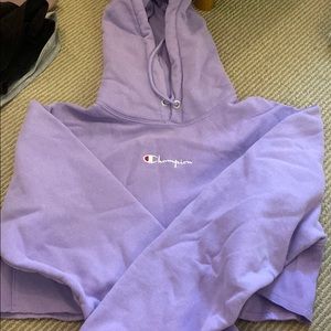 Cropped hoodie